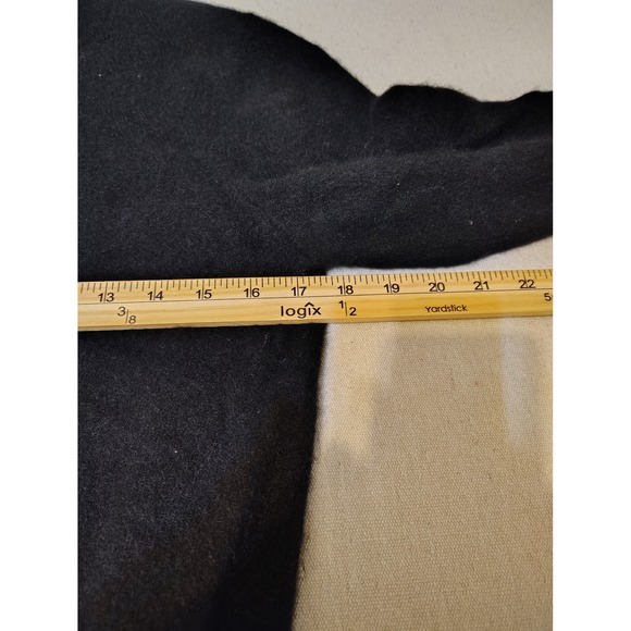 Charter Club 2 ply Cashmere Mock Neck Sweater Black Size Large F - Picture 2 of 7